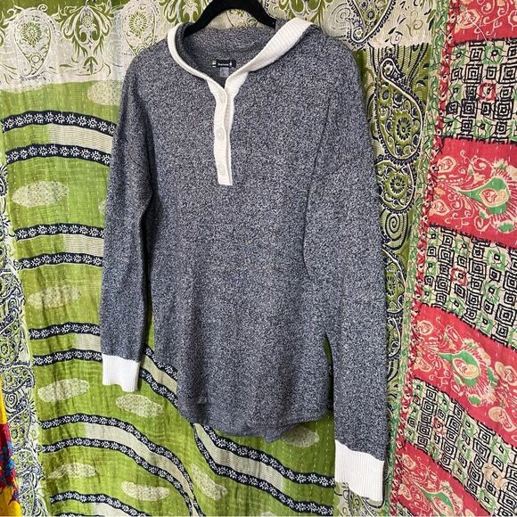 Smartwool Shadow Pine Marled Hooded Sweatshirt Size Medium - Picture 6 of 14